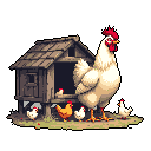 Chicken coop for charity