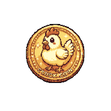 Floating Cluck Coin Animation